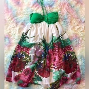 Vintage Forever21 Y2K Floral Babydoll Dress